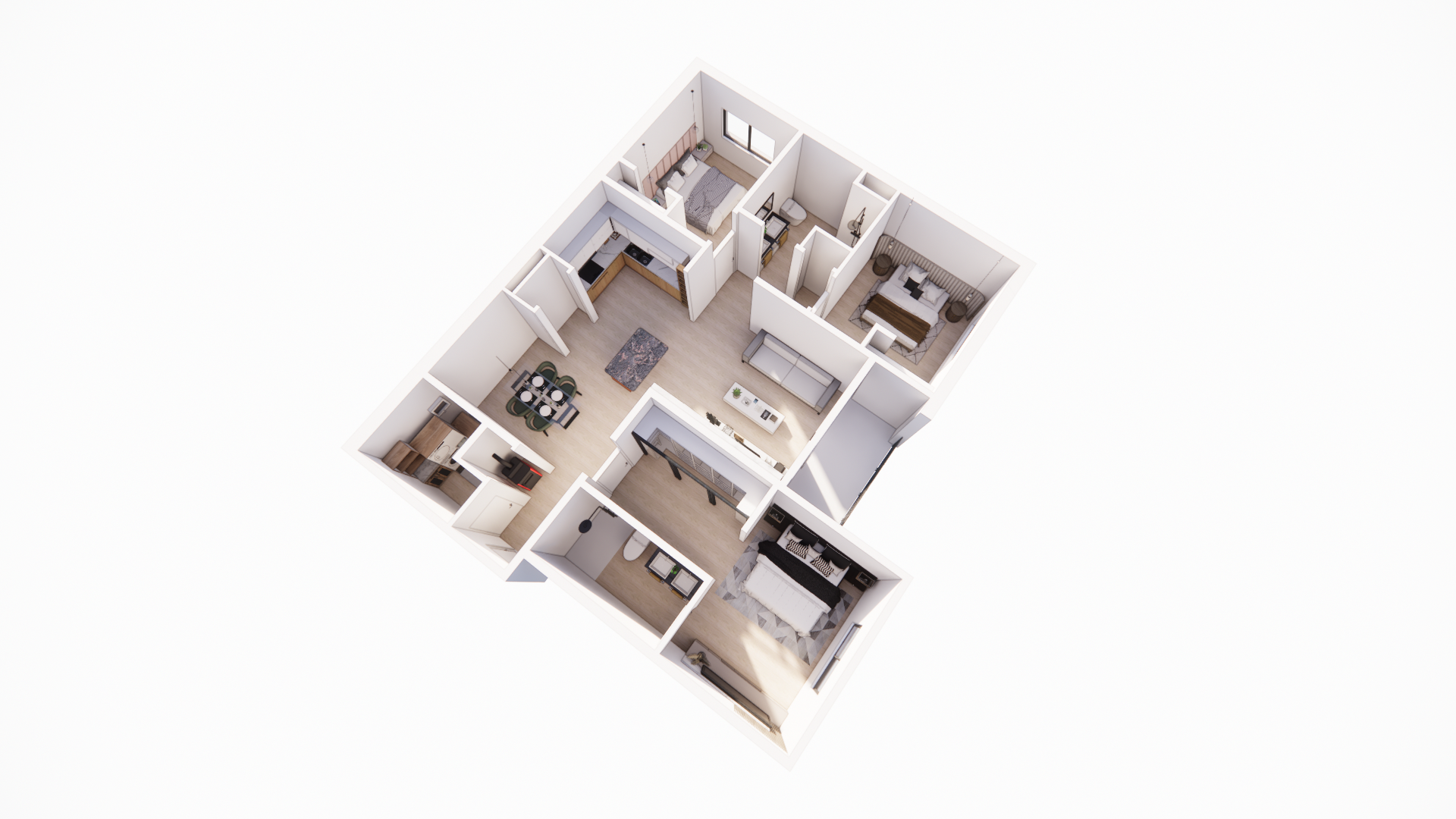 Type C apartment interior